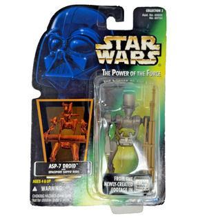 Kenner 1996 Star Wars Power of the Force ASP-7 Droid Supply Rods MOC